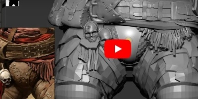 Zbrush скульптинг для 3D печати от CGTarian